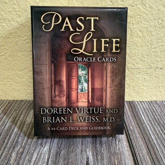 PAST LIFE Oracle Cards 44-Card Deck and Guidebook by Virtue & Weiss - Picture 1 of 7